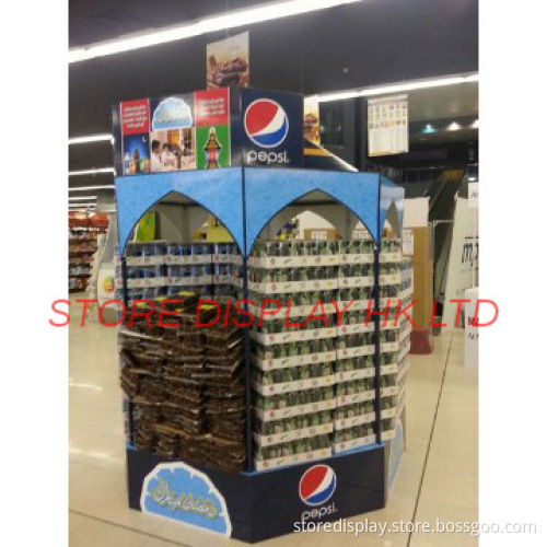 FLOOR DISPLAY UNIT SHOW IN THE STORE